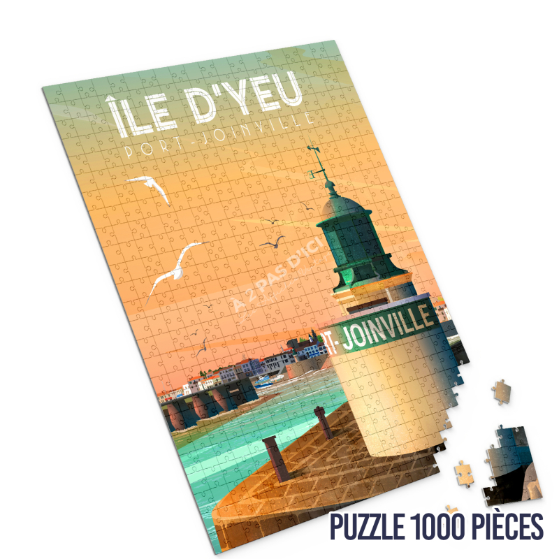 Puzzle Ile d'Yeu -  1000 Pièces