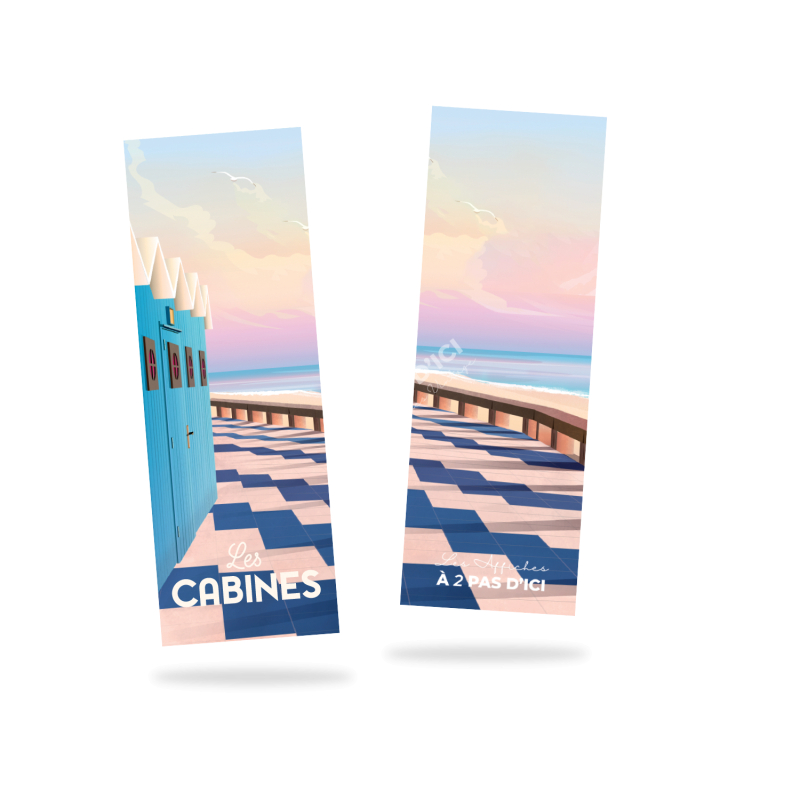 Marque-pages Les cabines - Saint-Gilles-Croix-de-Vie