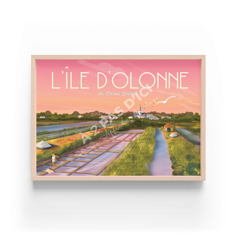 L'ile d'Olonne - Le marais