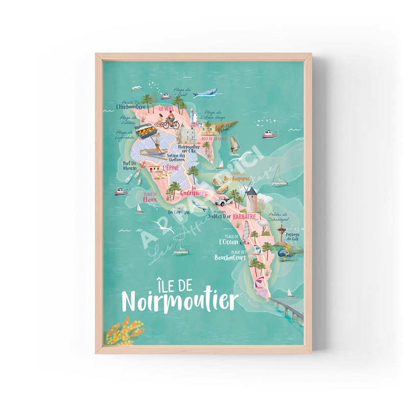 Affiche Noirmoutier - La...