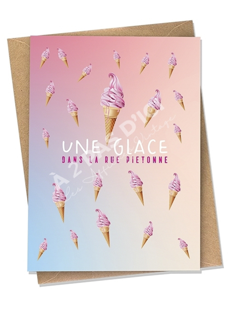 Generaliste - Une Glace - Carte Postale