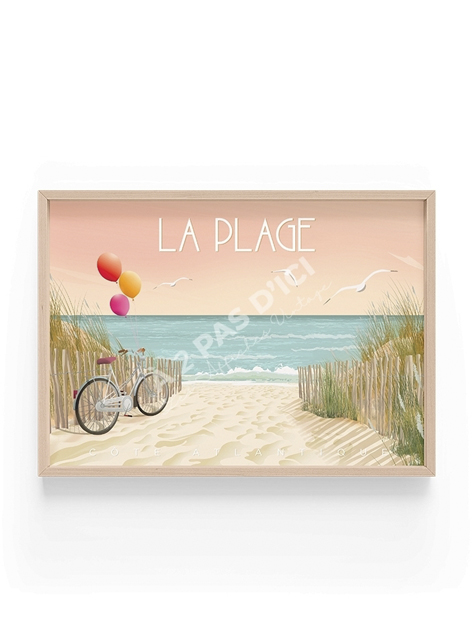 Generaliste - La plage - Carte postale