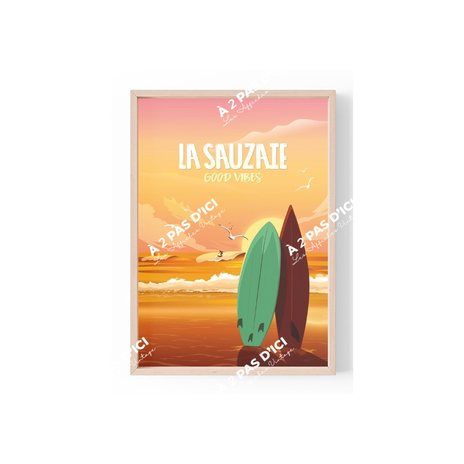 Carte postale - Bretignolles-sur-Mer - La Sauzaie