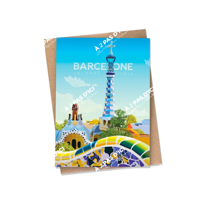 Carte postale - Espagne - Barcelone