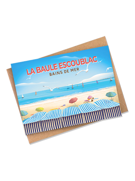 Carte postale - La Baule - Bains de Mer