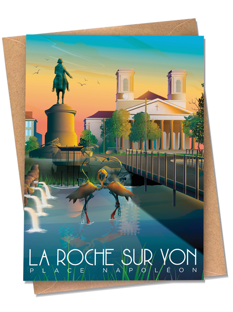 Carte postale - La Roche-Sur-Yon