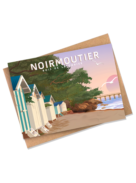 Carte postale - Noirmoutier - Bois de la Chaise