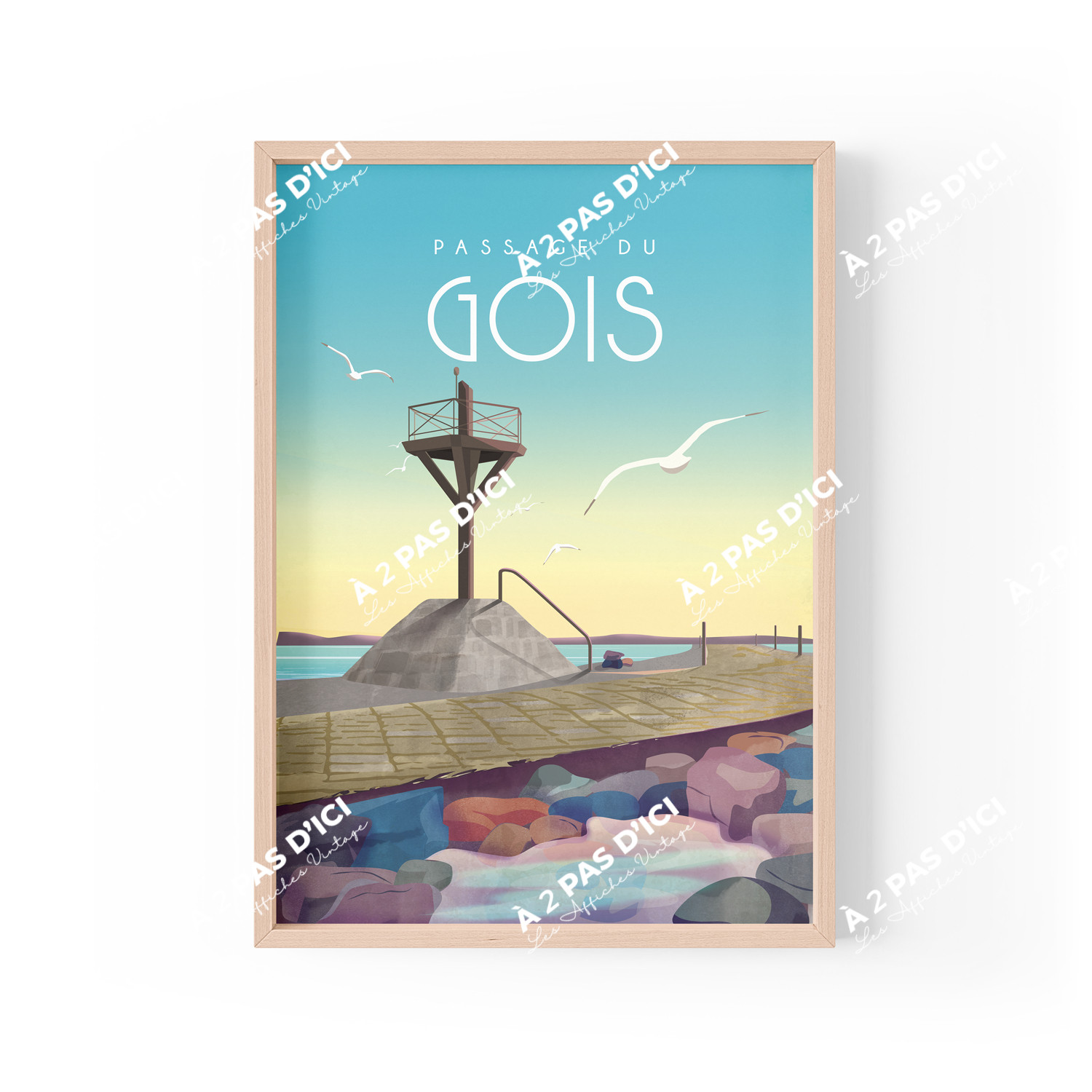 Carte postale - Noirmoutier - Le Gois