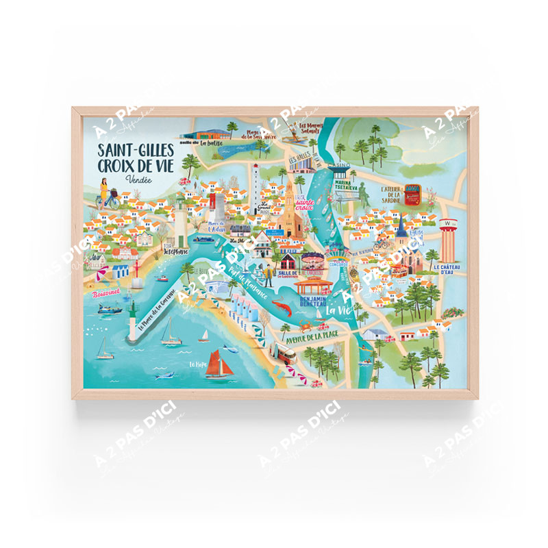Carte postale - Saint-Gilles-Croix-de-Vie - Carte