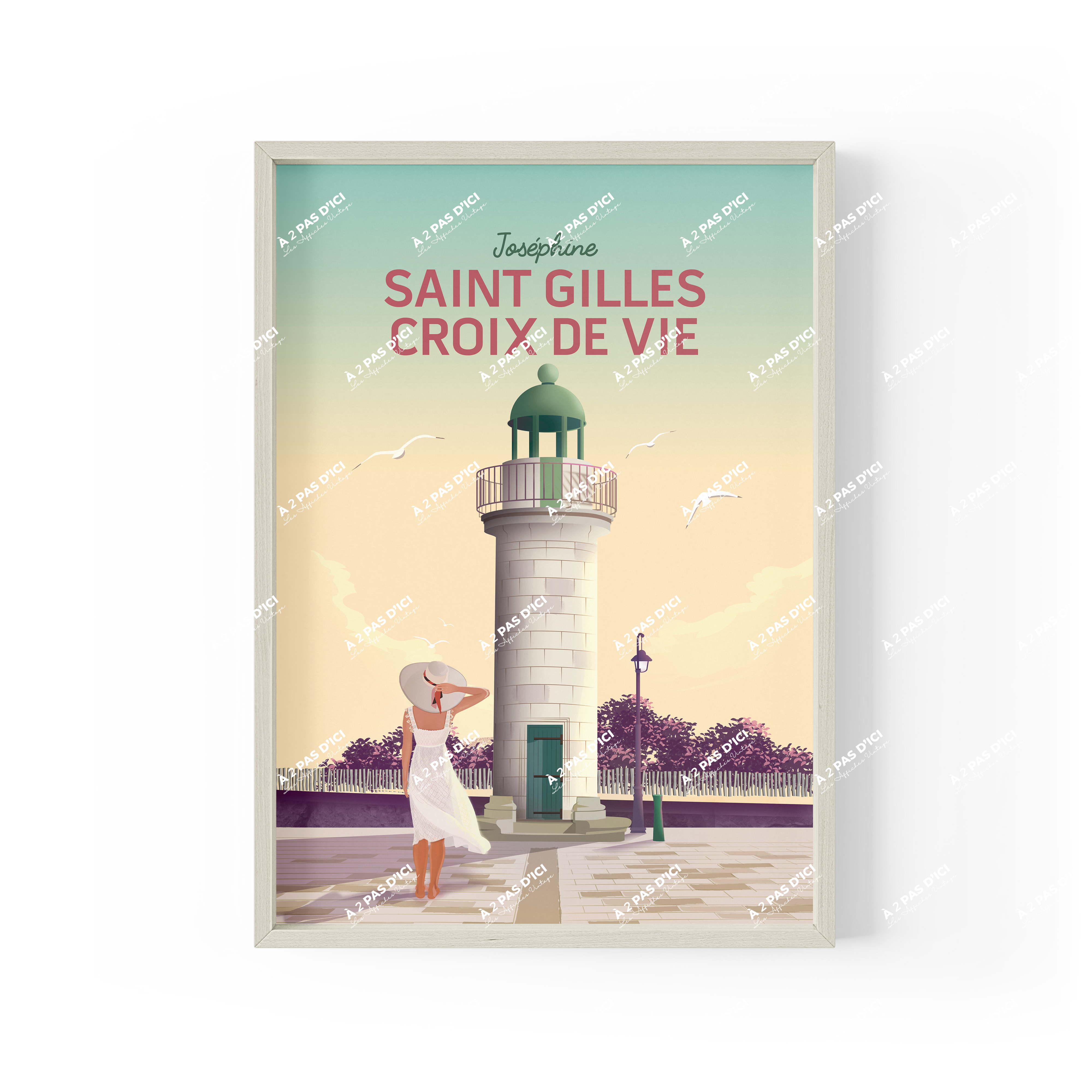 Carte postale - Saint-Gilles-Croix-de-Vie - La Tour Joséphine