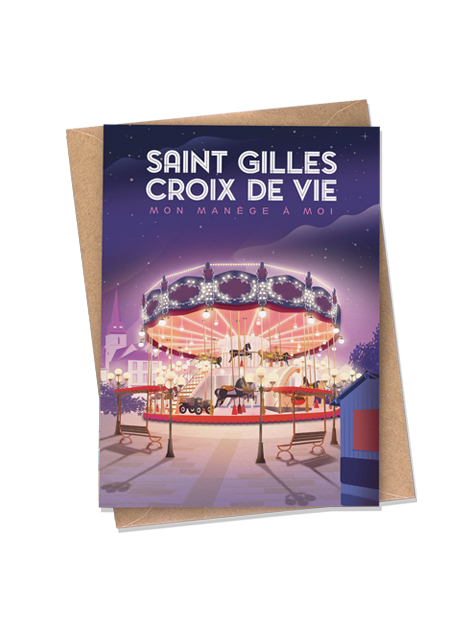 Carte postale - Saint-Gilles-Croix-de-Vie - Le Carrousel