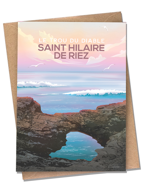 Carte postale - Saint-Hilaire-de-Riez - Le Trou du Diable