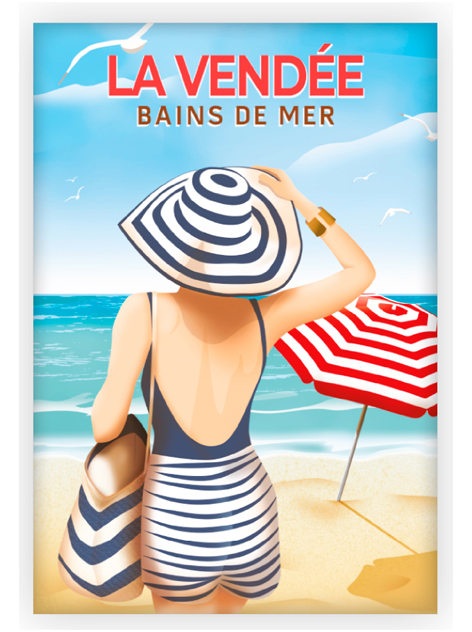 Generaliste - La Vendé- Bains de Mer - Magnet