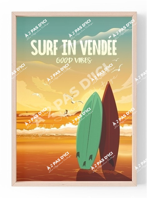 Generaliste - Surf In Vendée - Magnet