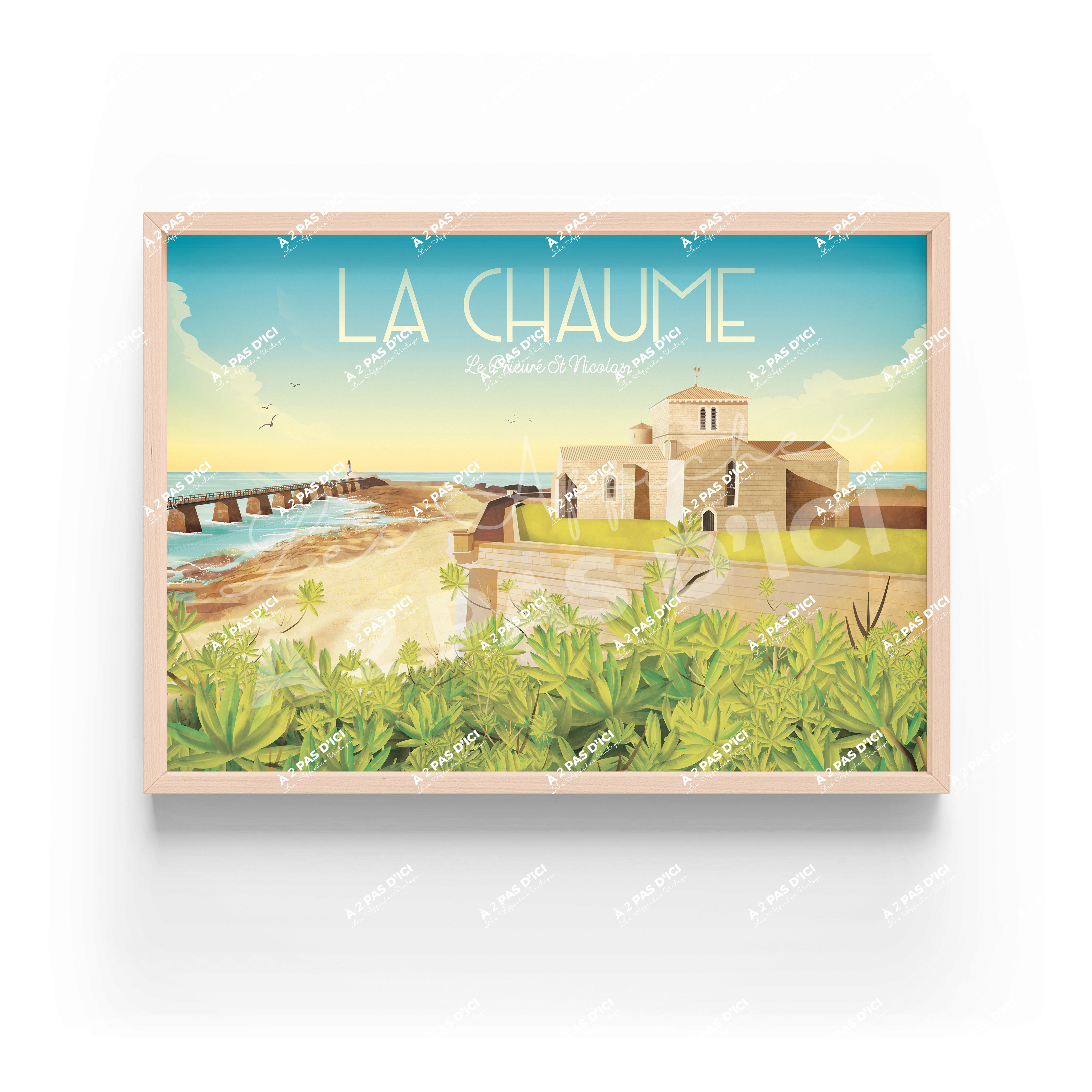 Affiche - Les Sables-d'Olonne - La Chaume
