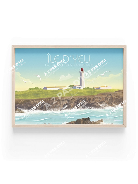 Magnet - Ile d'Yeu - La Pointe des Corbeaux