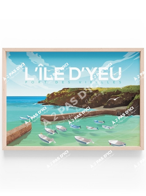 Magnet - Ile d'Yeu - Port des Vielles