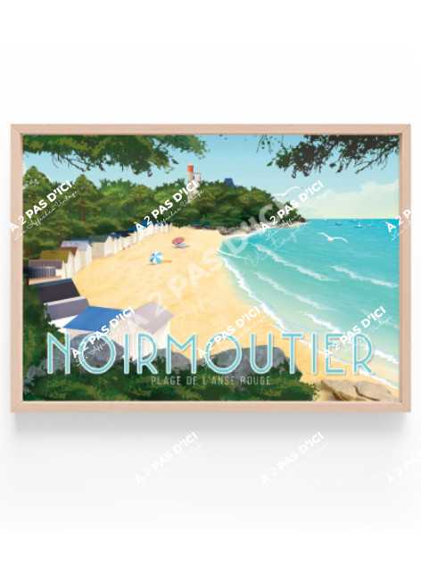 Magnet - Noirmoutier - L'Anse rouge