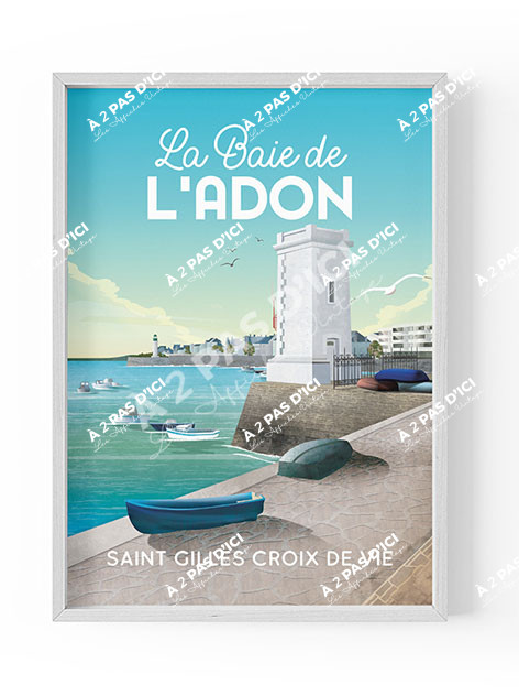 Magnet - Saint-Gilles-Croix-de-Vie - La tour de l Adon