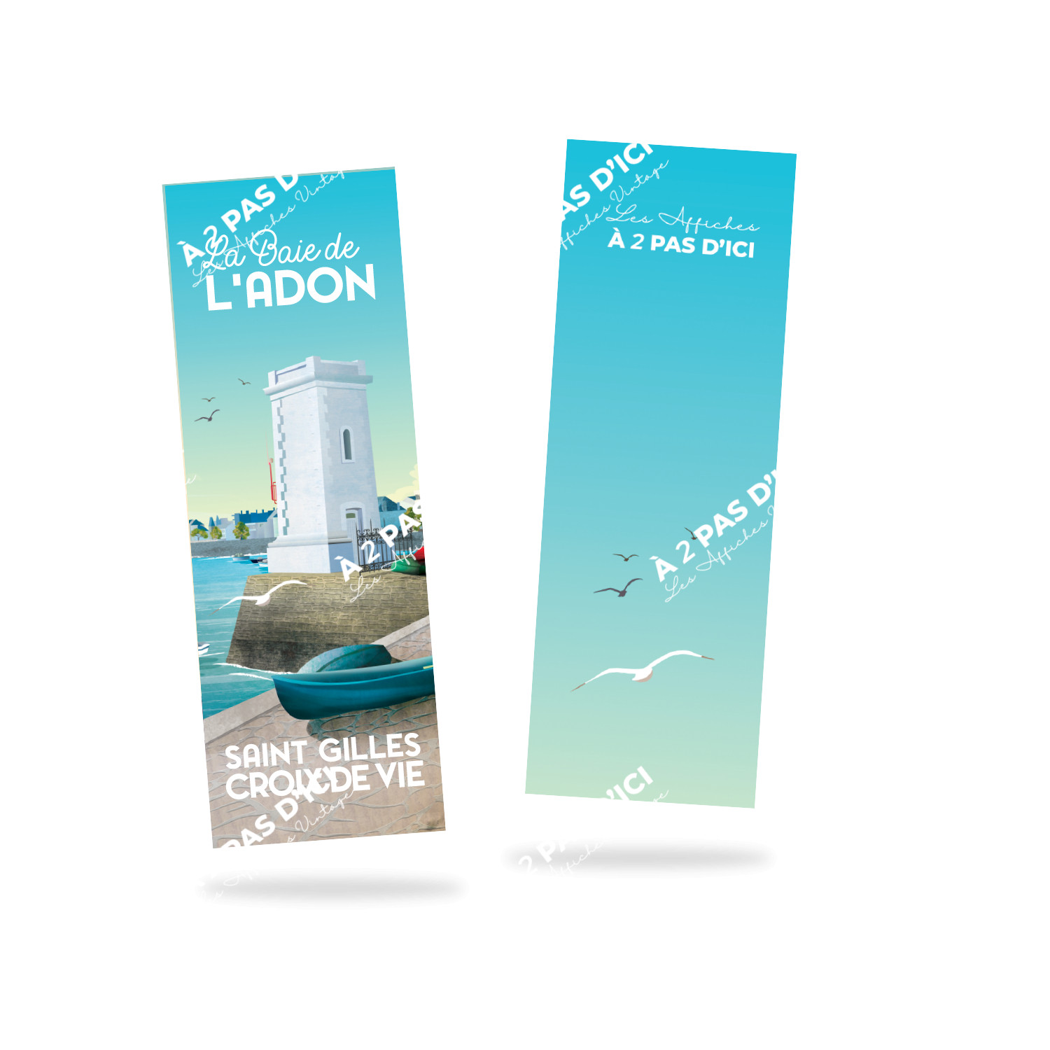 Marque-page - Saint-Gilles-Croix-de-Vie - Page - Page - Page - La baie - Marque - pages