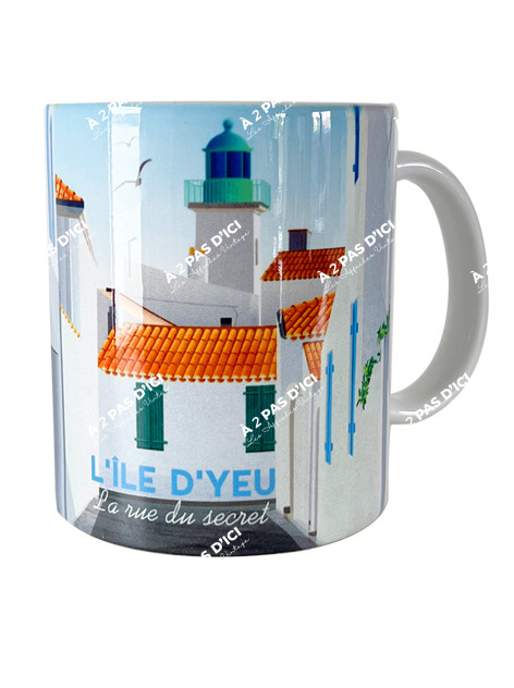 Mug - Ile d'Yeu - Rue du secret