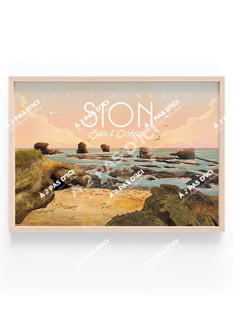 Mug - Sion-sur-l'ocean - Les 5 Pineaux