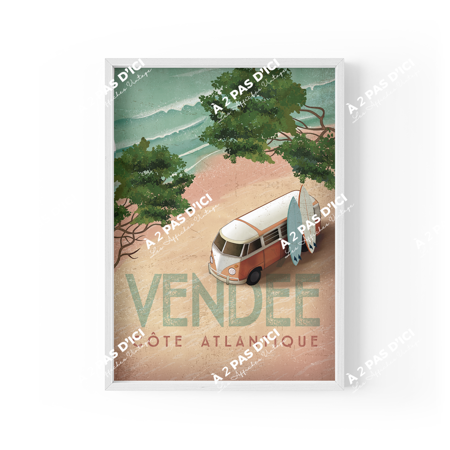 Generaliste - Le van - Carte-postale