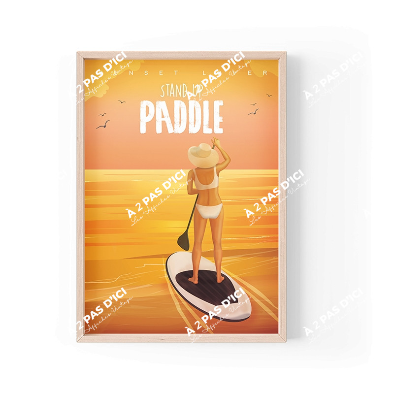 Affiche - Generaliste - Stand Up Paddle