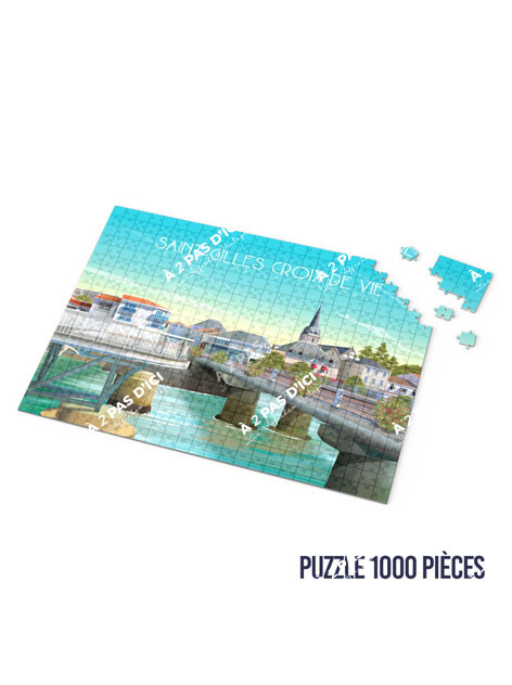 Puzzle - Saint-Gilles-Croix-de-Vie - 1000 pieces