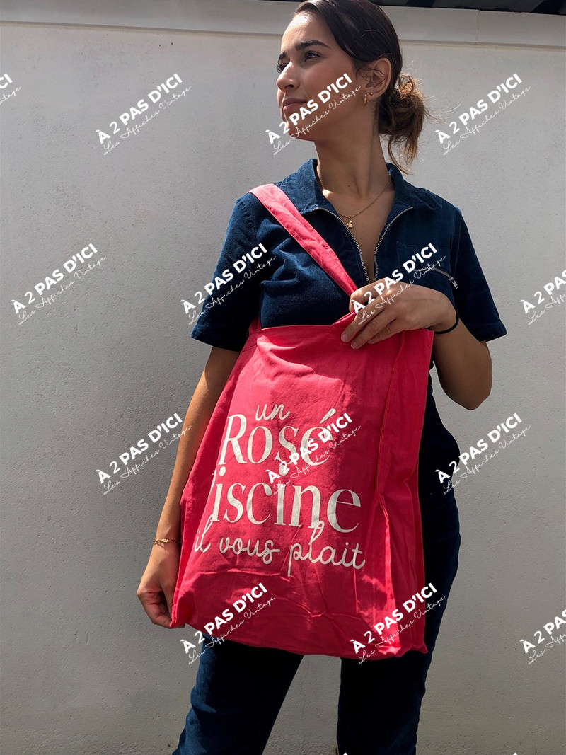 Textile - Tote Bag Rosé Piscine