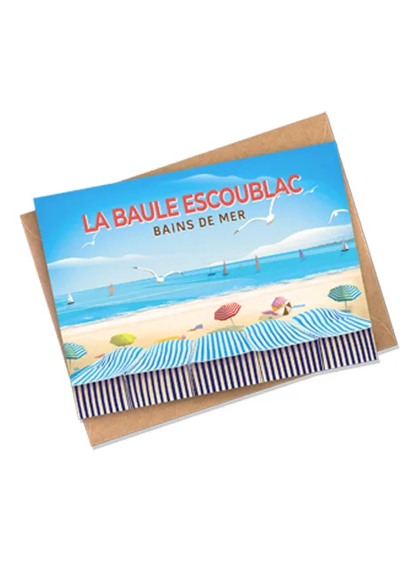 Carte postale - La Baule - Bains de Mer