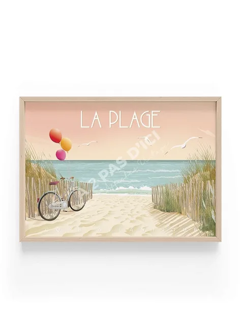 Carte postale La Plage