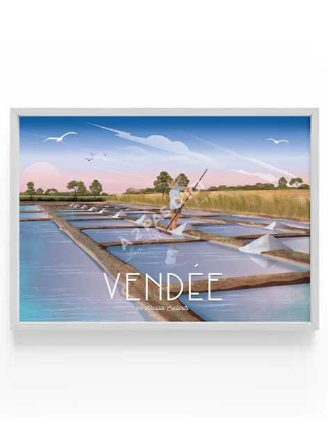 Carte postale Les Marais Salants