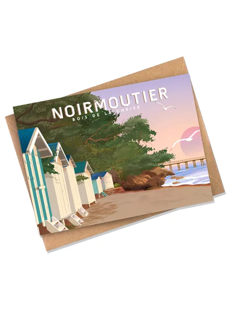 Carte postale - Noirmoutier - Bois de la Chaise