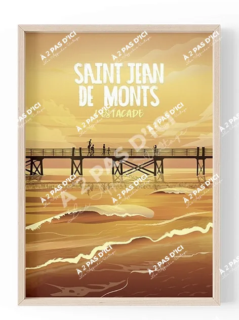Magnet - Saint-Jean-de-Monts - Estacade - Famille