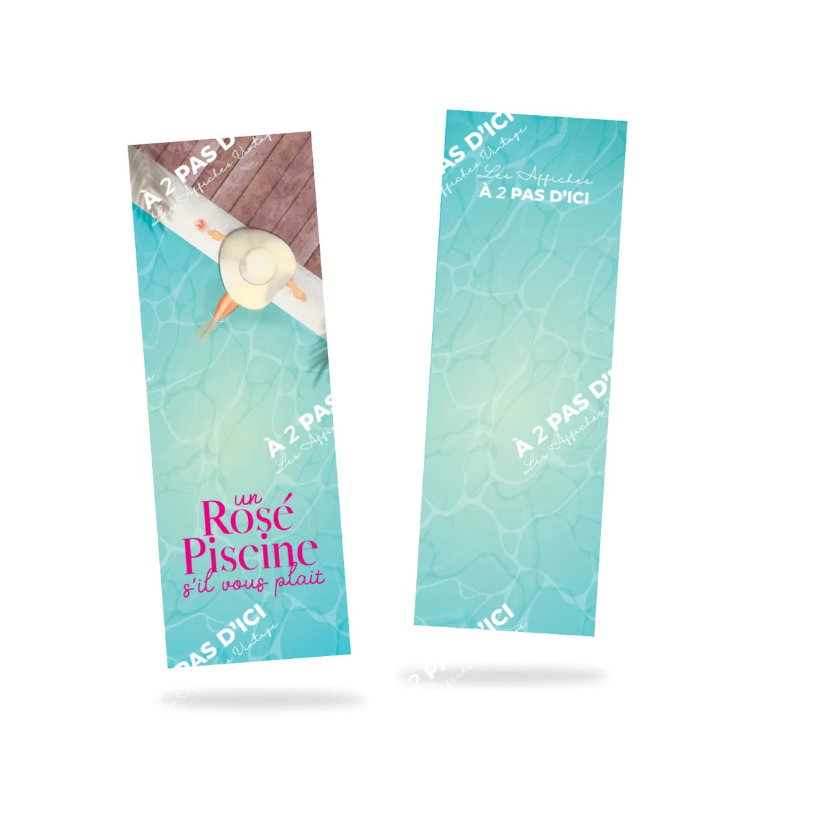Marque-page - Rosé Piscine