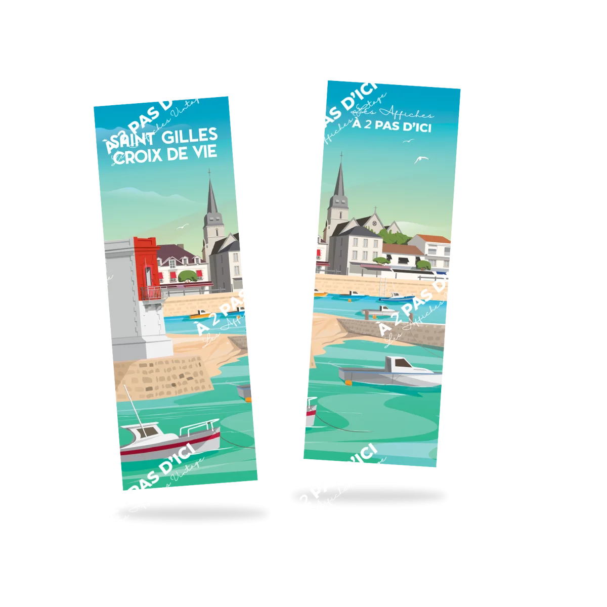 Marque-page - Saint-Gilles-Croix-de-Vie - Le Port